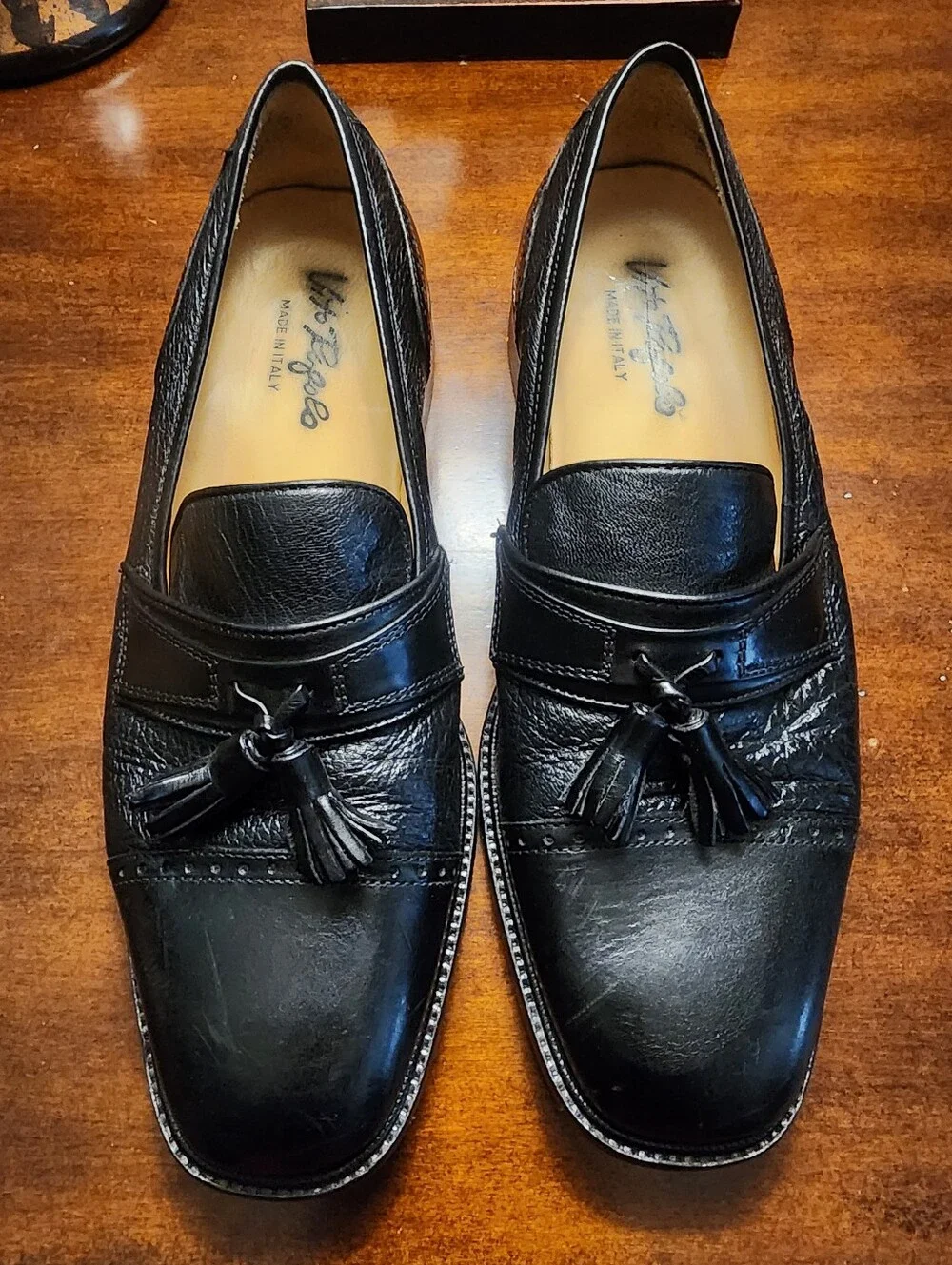 Men's Vito Rufolo Italian Loafers Sz.9
